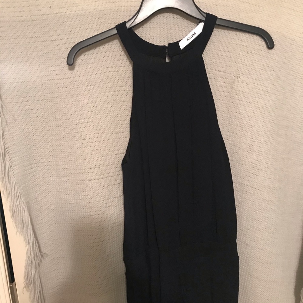 Cut Out Wide Leg Jumpsuit